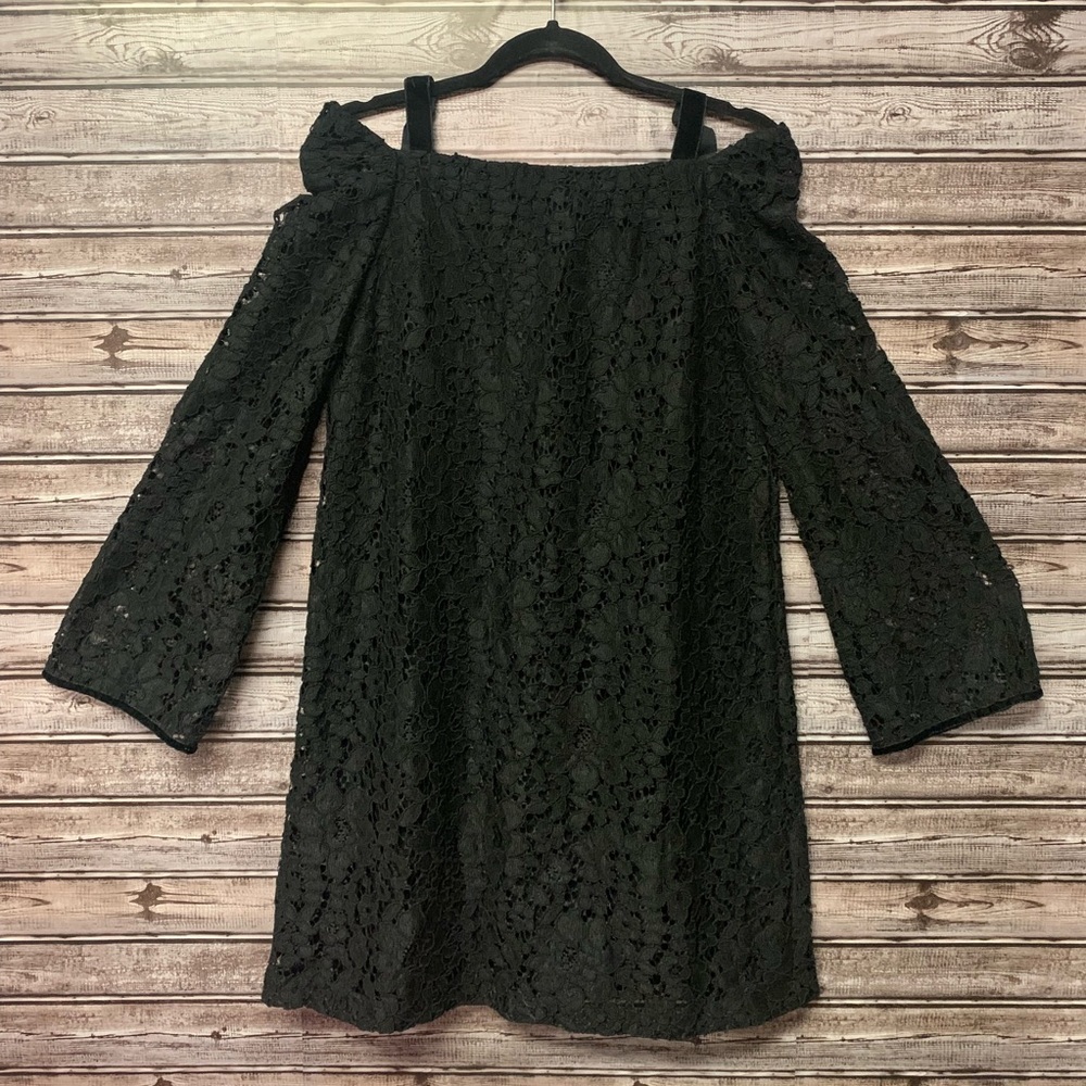 See by Chloe Off Shoulder Eyelet Dress‎ NWT